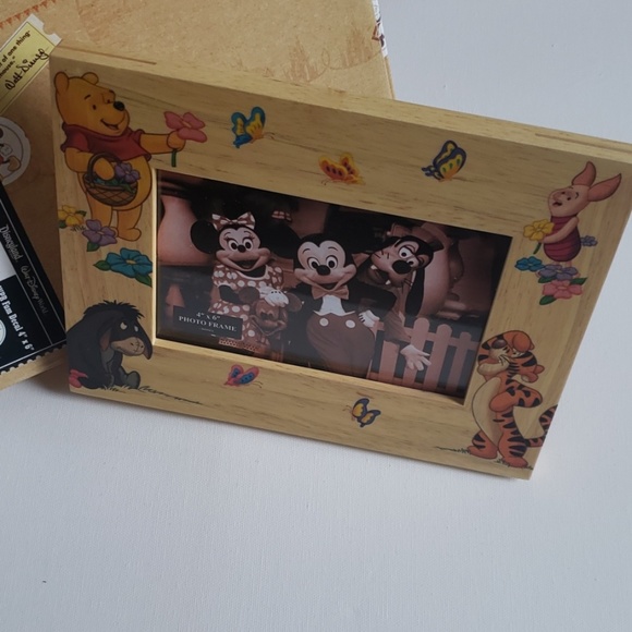 Disney Wall Decor Authentic Original Walt Disney Wooden Frame